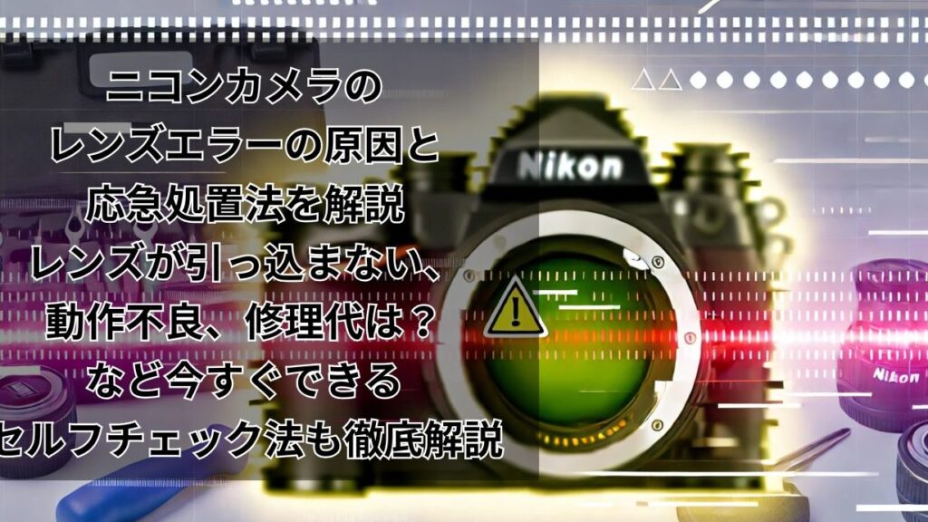 レンズエラーの原因と対処法を徹底解説